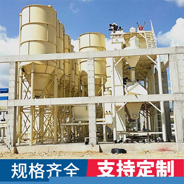 干混砂漿生產線設備組成，干混砂漿生產線有哪些設備