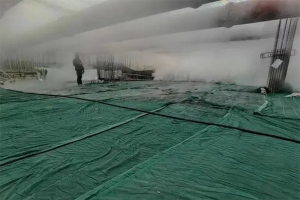 “蒸科技”首次亮相濟南地鐵，冬季混凝土砂漿低溫施工也不怕！